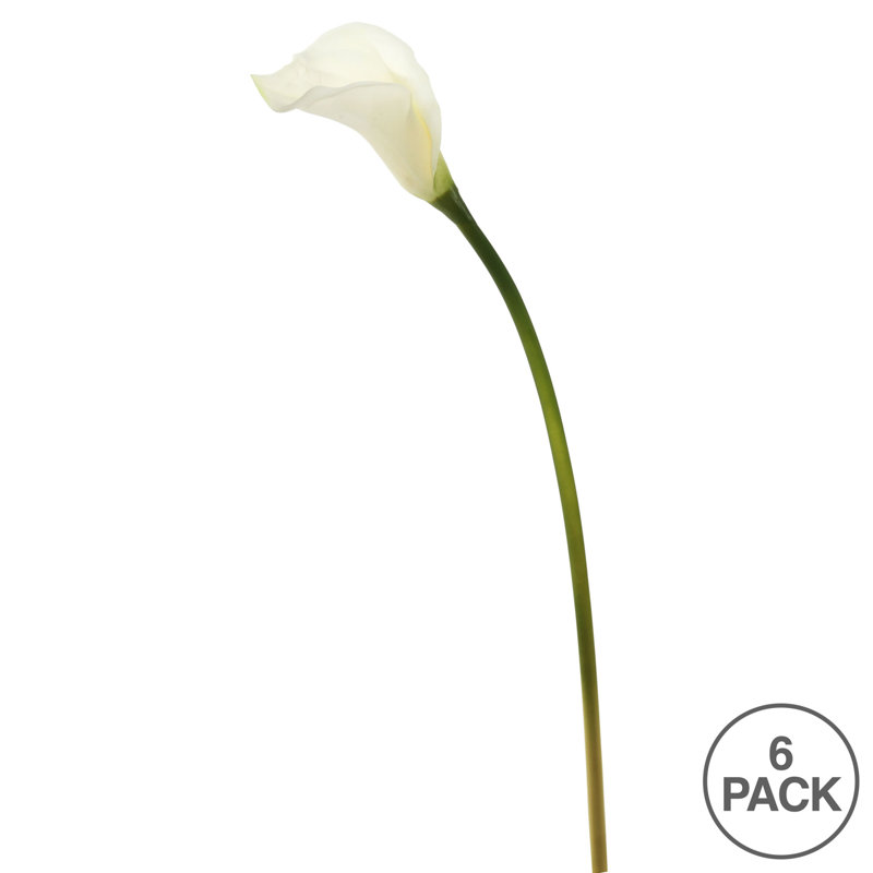 Greyleigh™ 26" Artificial Calla Lily Stem & Reviews Wayfair